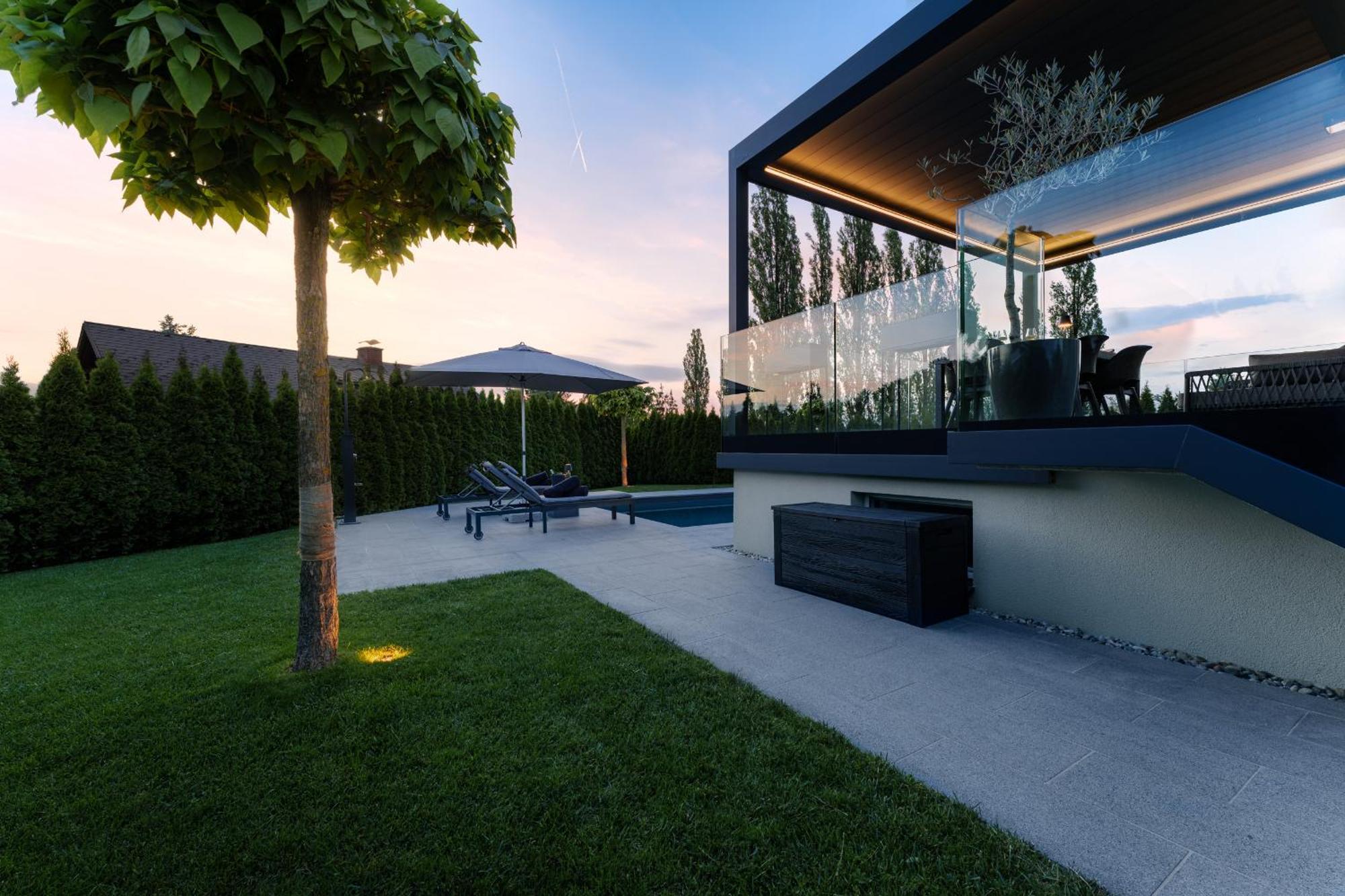 Platschberg Urban Hideaway - Stilvolles Ferienhaus Mit Pool An Der Weinstrasse Berghausen Quarto foto
