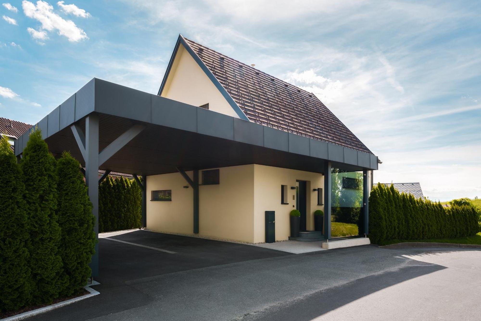 Platschberg Urban Hideaway - Stilvolles Ferienhaus Mit Pool An Der Weinstrasse Berghausen Quarto foto